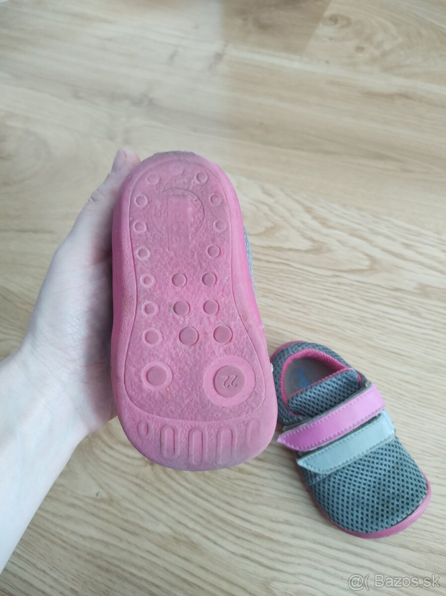 Barefoot tenisky Beda - Sofie letné, veľ. 22 - 5