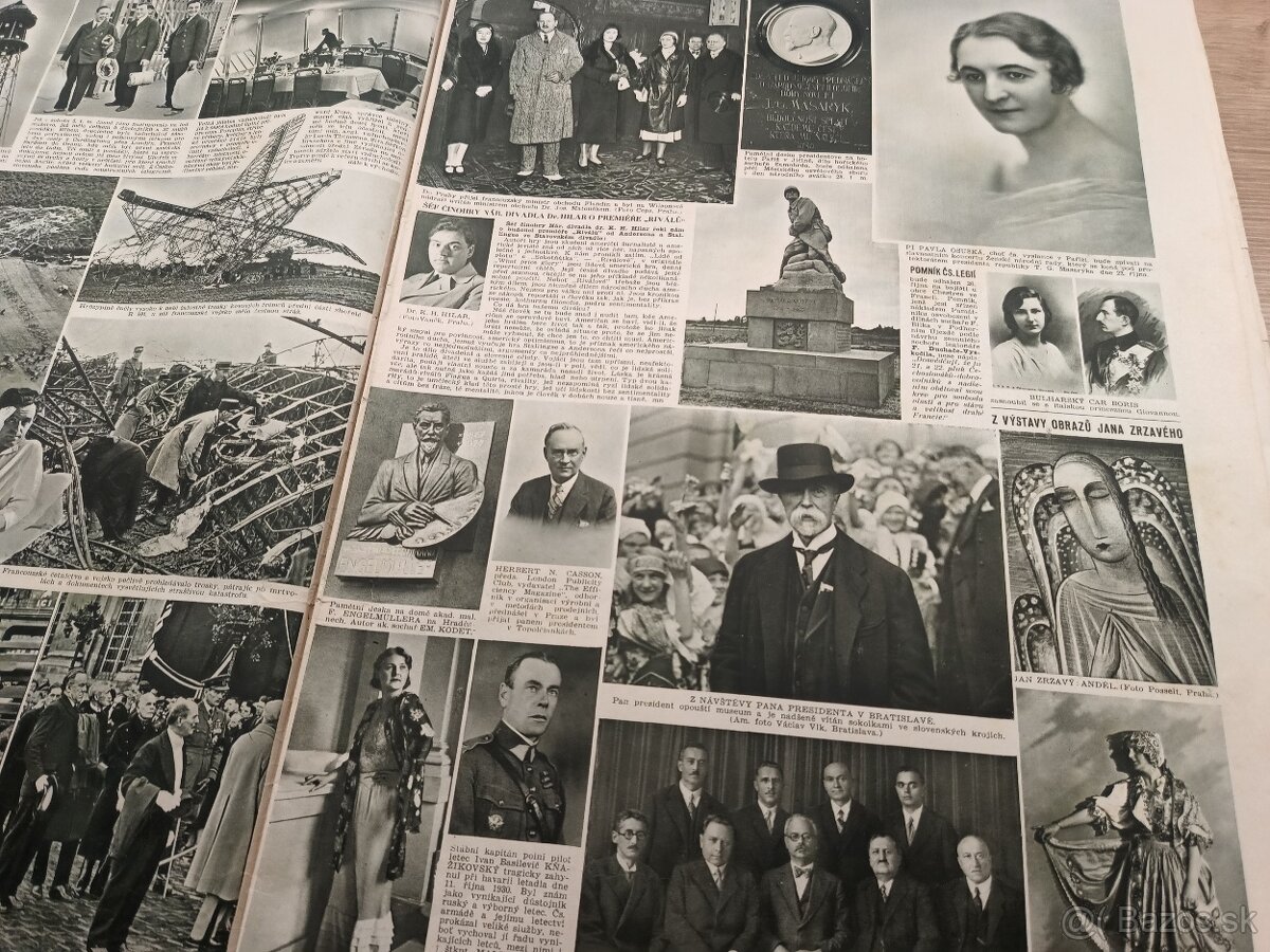 Pestrý týden 18.október 1930 auto PRAGA - 5