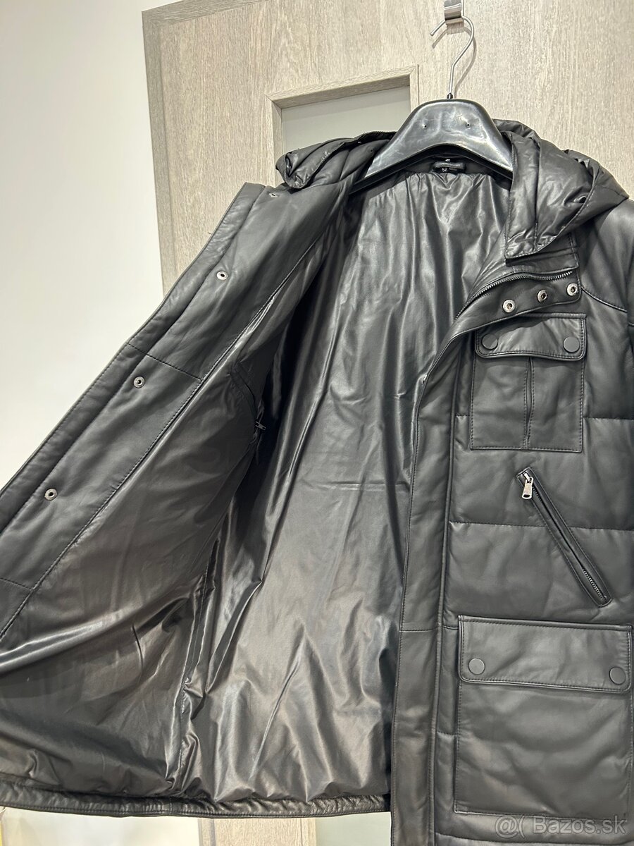 Pánska kožená bunda Two Selextion - 5