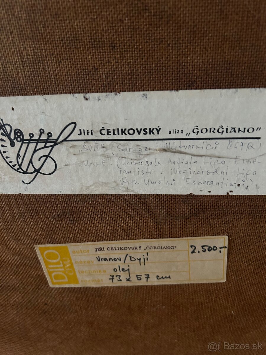 Obraz signovaný viz fota - 5