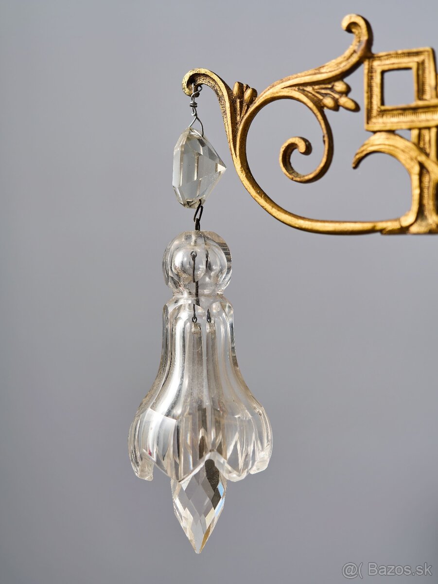 Veľký luster Art Deco na 12 žiaroviek - 5