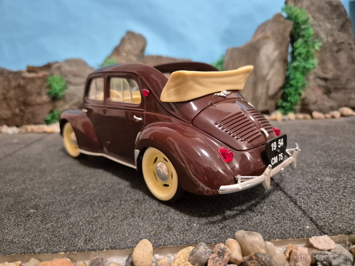 Prodám model 1:18 Renault 4CV cabrio - 5