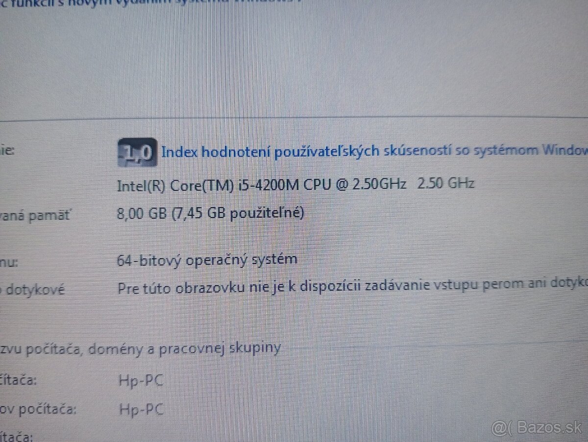 Hp Probook 650 g1 ,Intel® Core™i5 , 8gb ram ,Win 7 , RS232 - 5