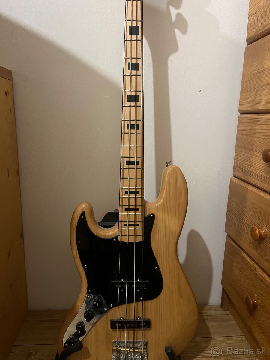 Harley Benton JB-75MN NA Vintage Series – ľavácka basgitara - 5