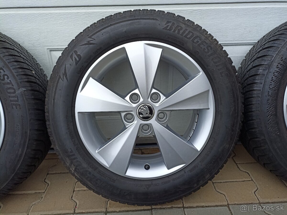 Originálna zimná sada Škoda, VW, Seat 5x112 R16 ET46 - 5