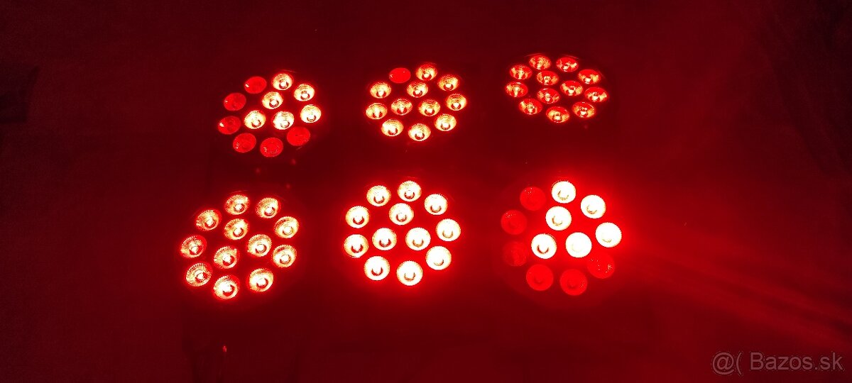 LED PAR DMX 12X12W RGBW - 5