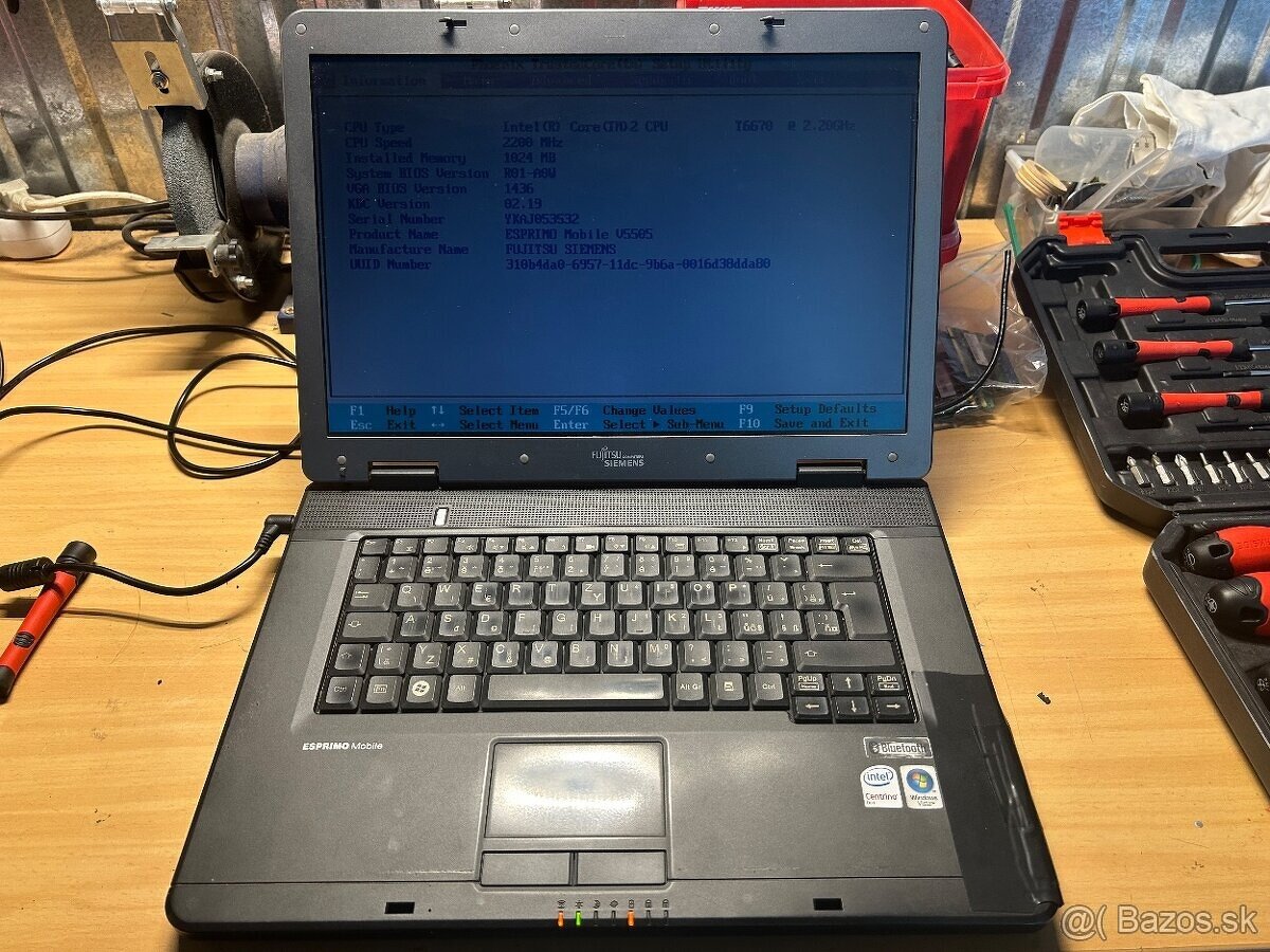 Notebooky na diely-dokončenie,všetko spolu,2 krabice za 50e - 5