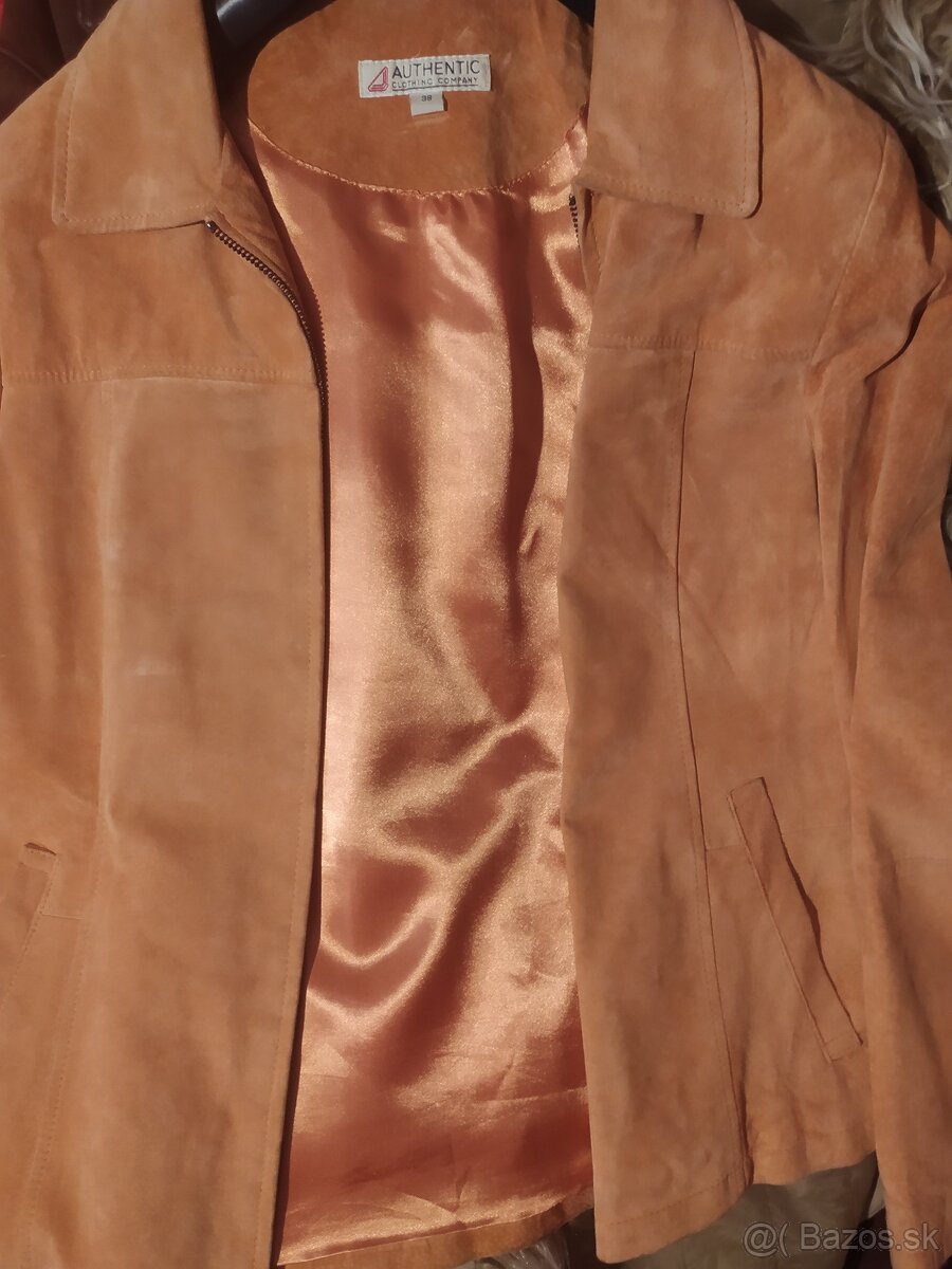 Bunda prechodná marhuľová dámska - 5