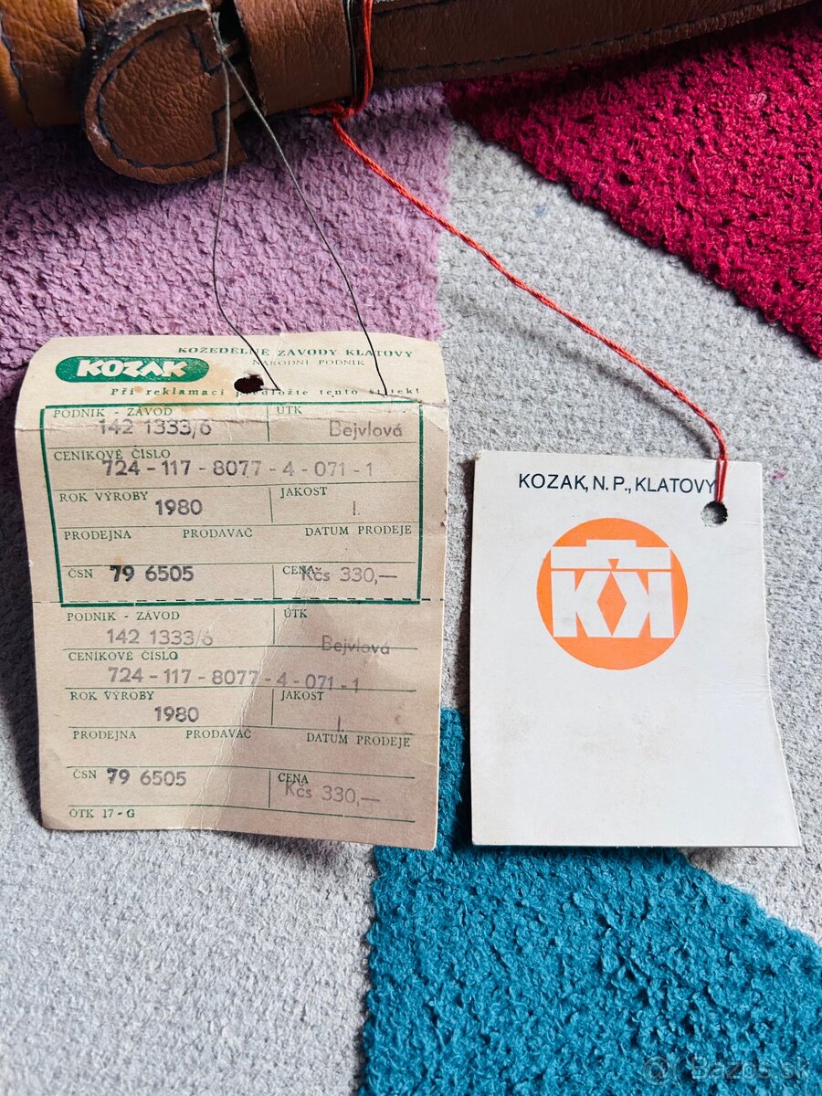 Retro kozena taska KOZAK - 5