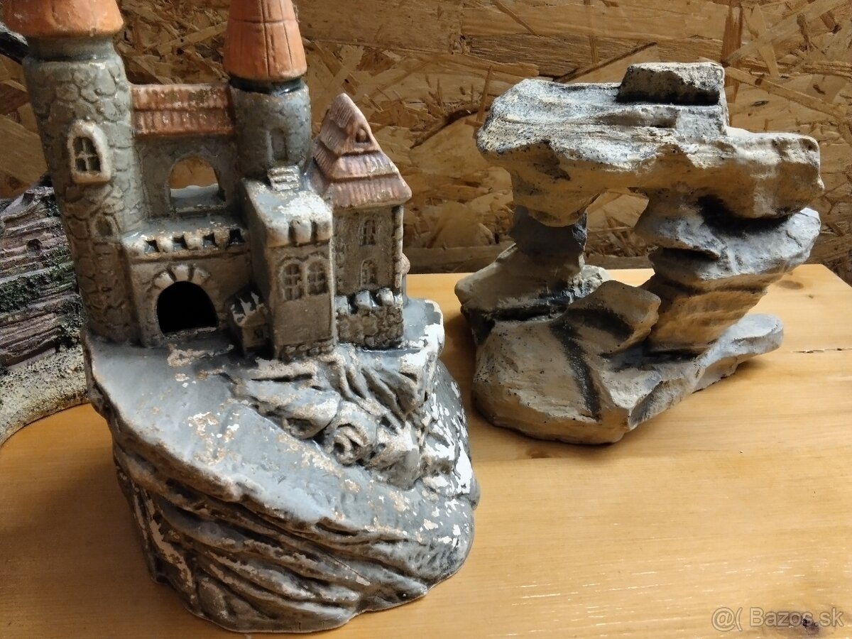 Dekorácie do akvárií - veľké - 5