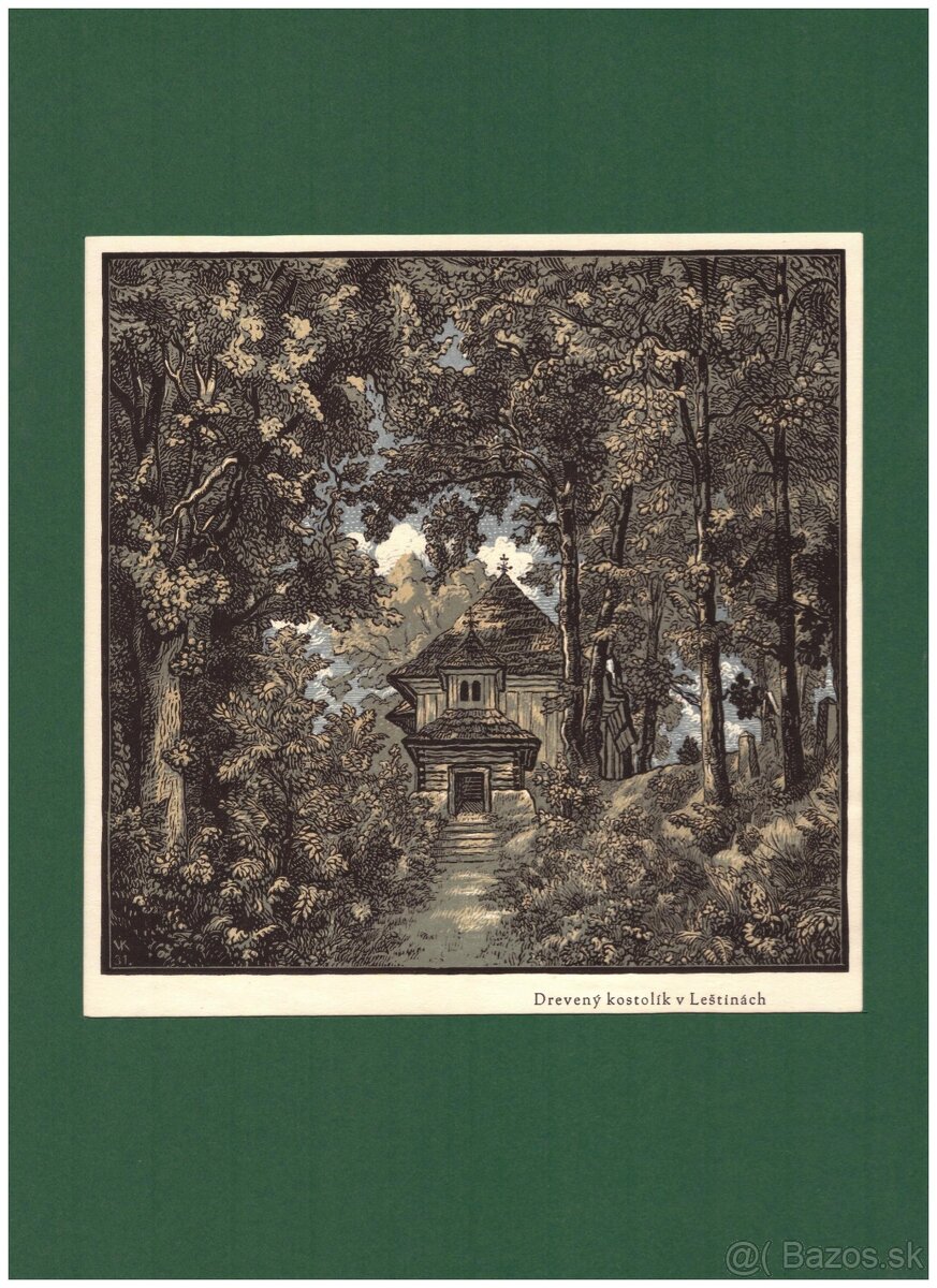 Karel Vik - drevoryty 1 - 5