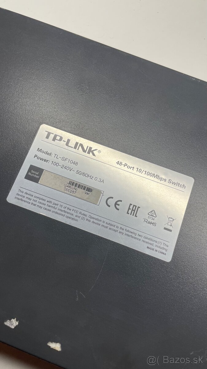 TP-link 48 port 10/100 Mbps Switch - 5
