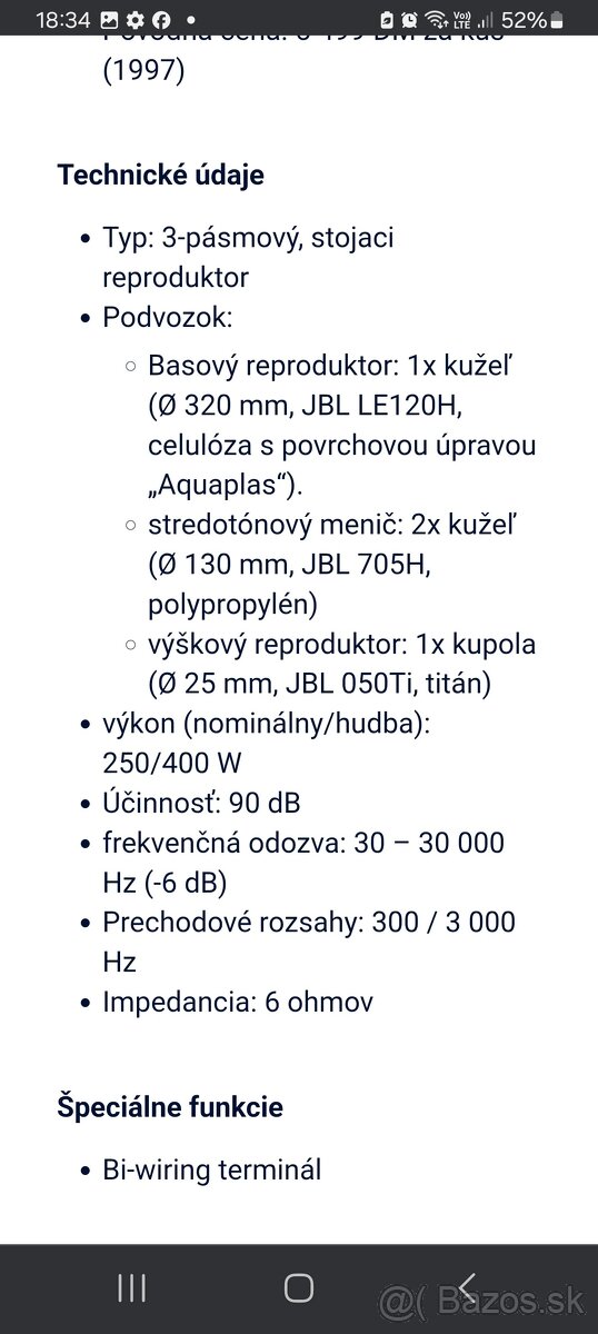 JBL ti 5000 - 5