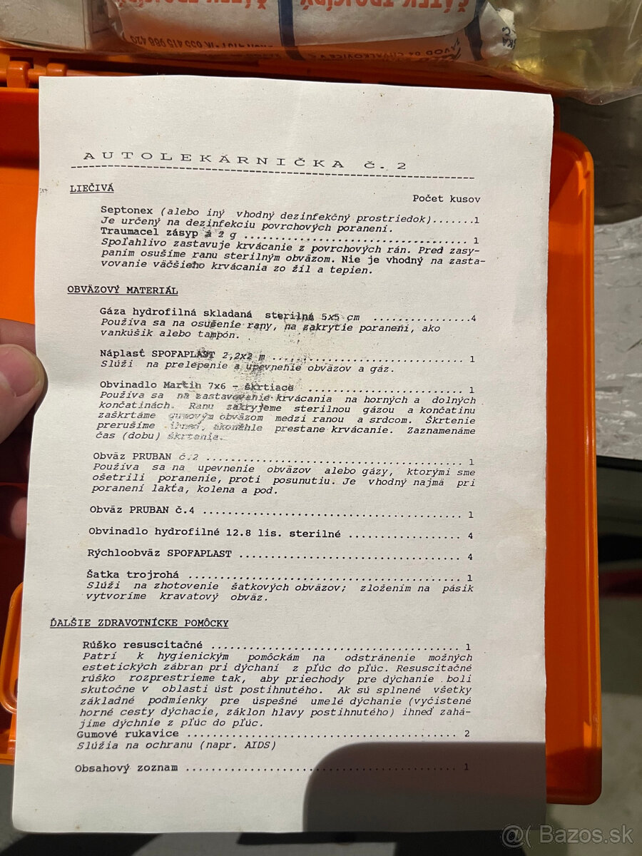 Predám lekárničku ŠKODA - 5