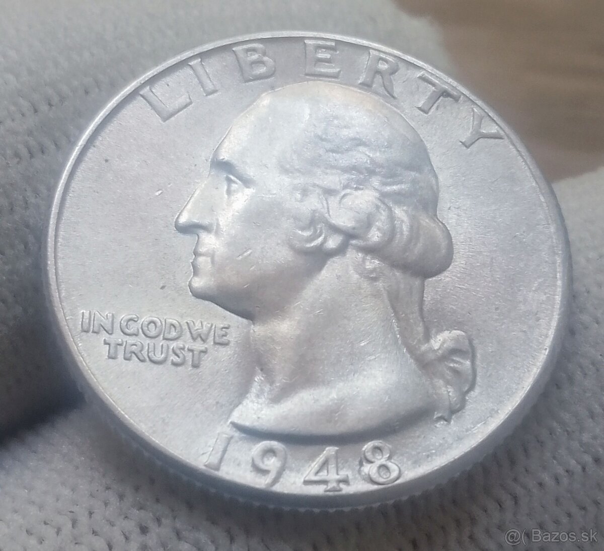 Strieborné 1/4 dollaré. - 5