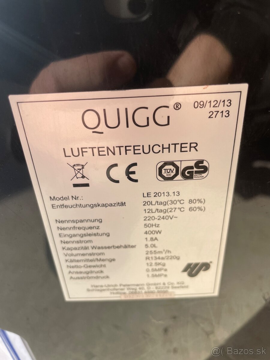 Odvlhcovac vzduchu - 5