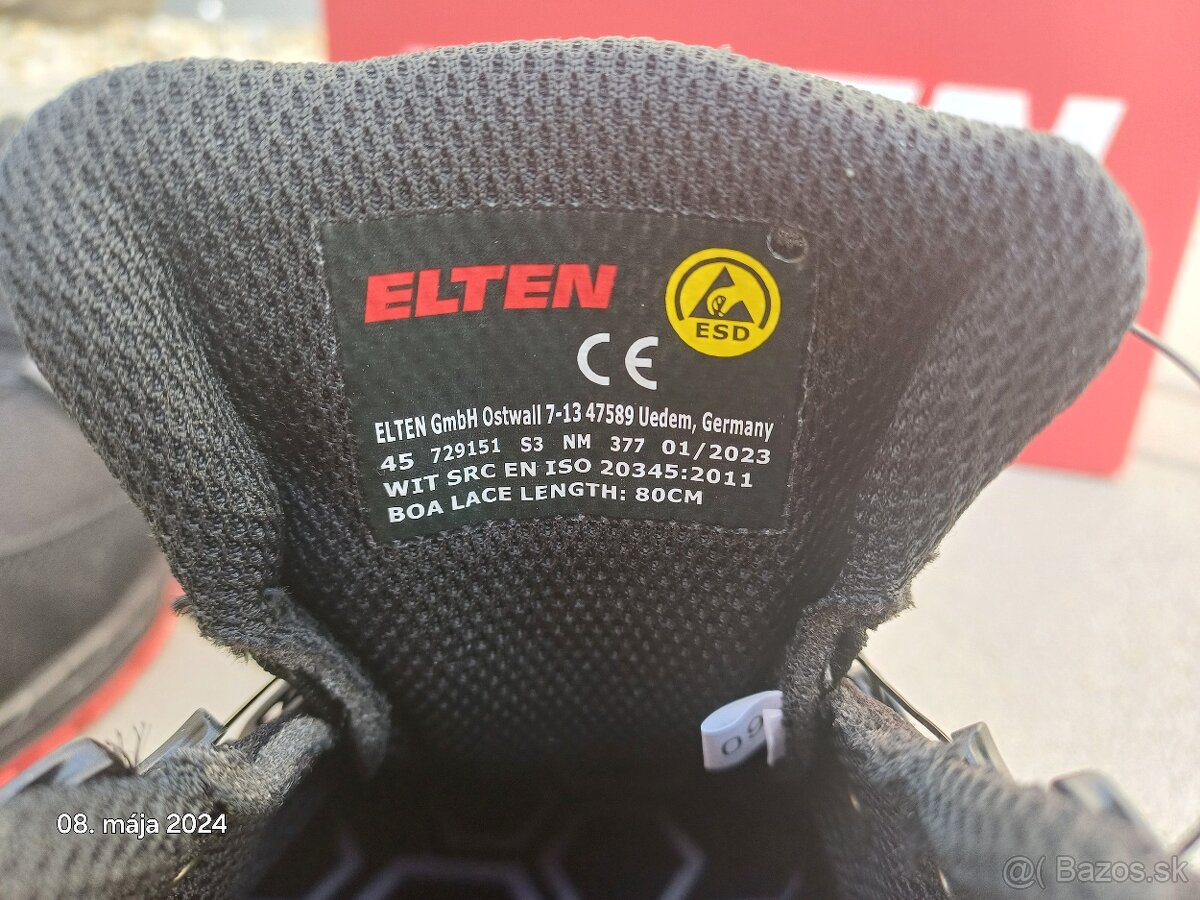 Pracovne topanky ELTEN MADDOX BOA EU45 - 5