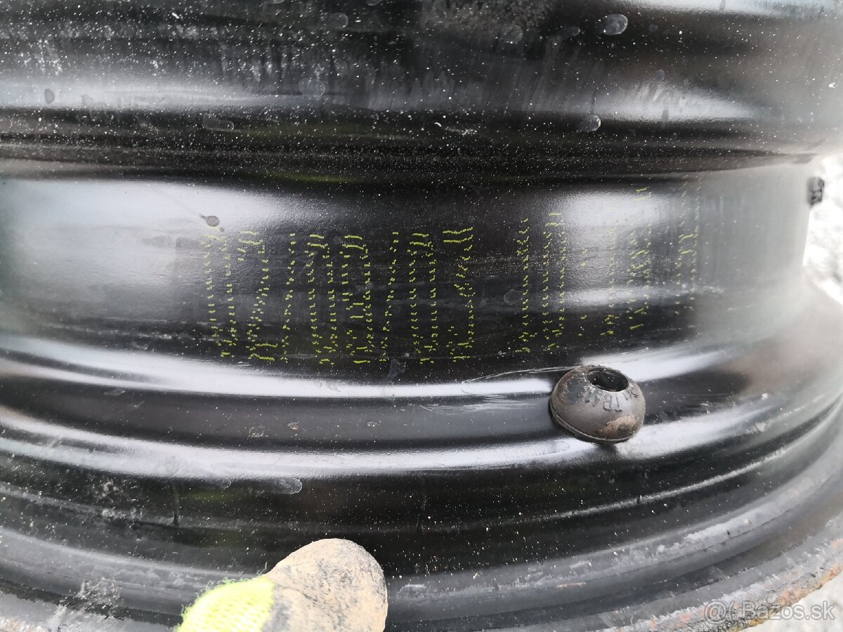 4 oceľové disky pre Fabia Polo Ibiza 5Jx14 ET35 - 5