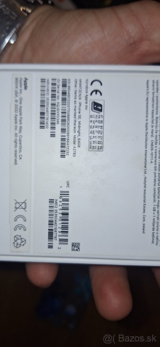 Predam Iphone SE 64 gb - 5