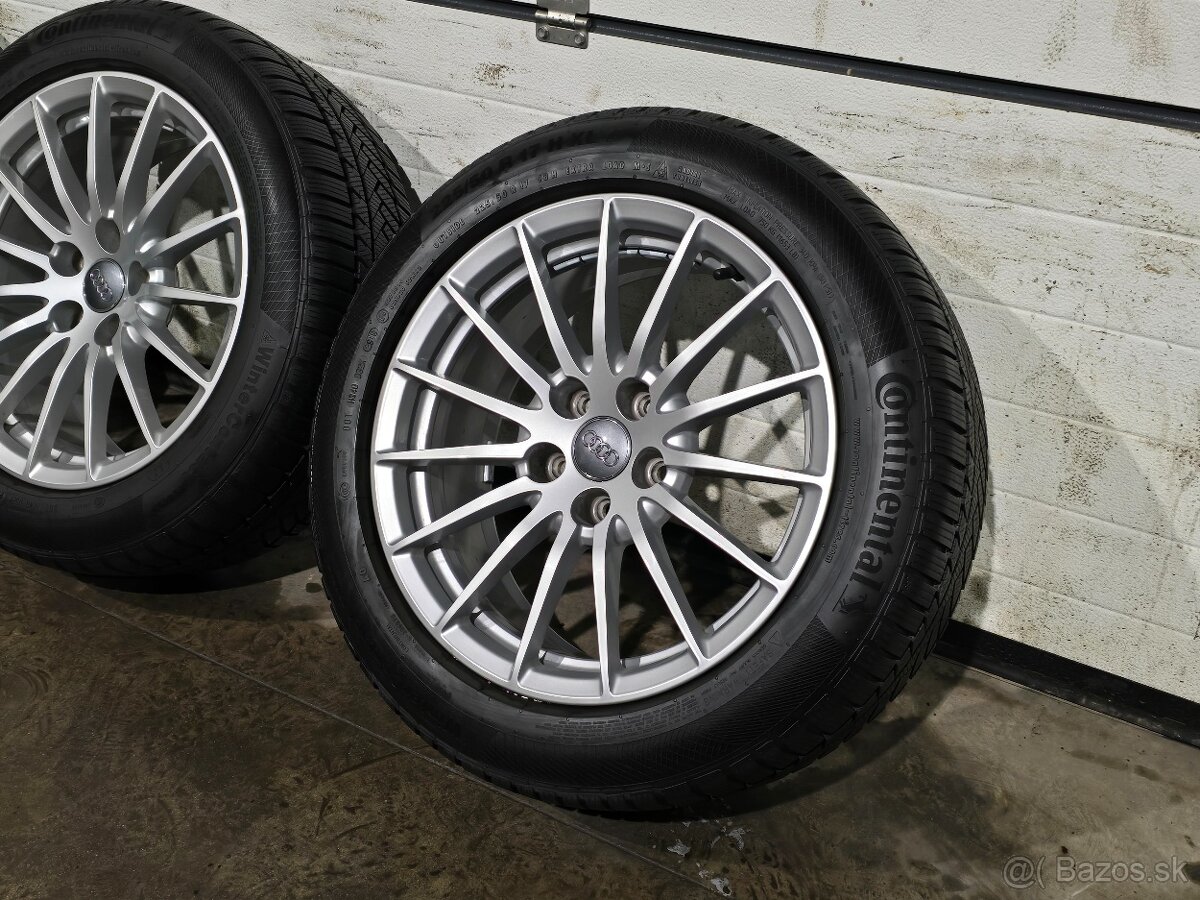 Zimná Sada AUDI A5, A4+Continental 225/50 R17 - 5