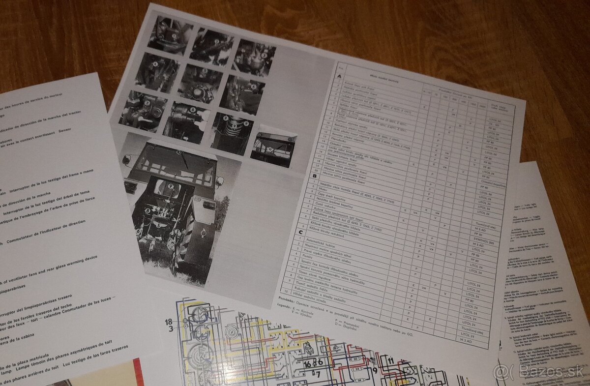 Zetor - príručky, návody, plagáty, katalógy ND - 5