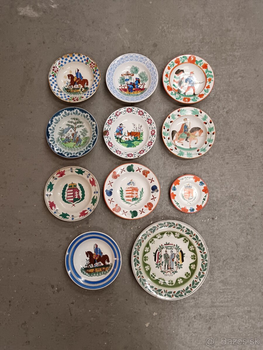 Zberateľské starožitné taniere - 5