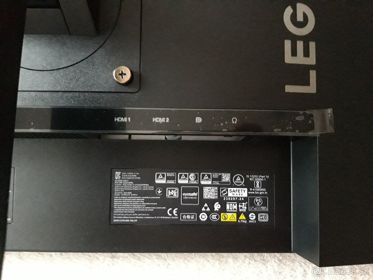 Nový herný monitor Lenovo Legion R27i-30 - 5