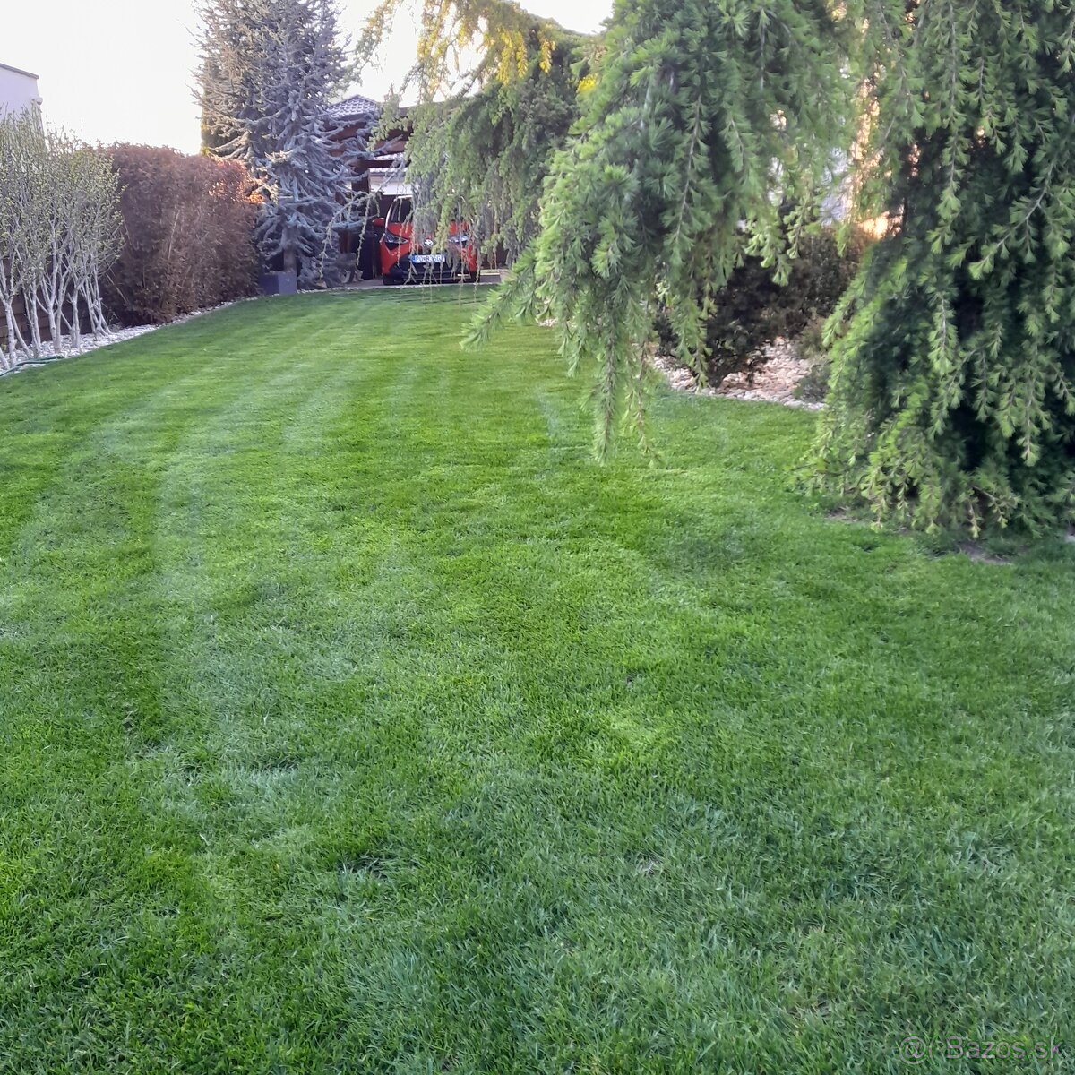 Zakladanie trávnika,Mulčovanie, úprava pôdy,kosenie, oranie, - 5