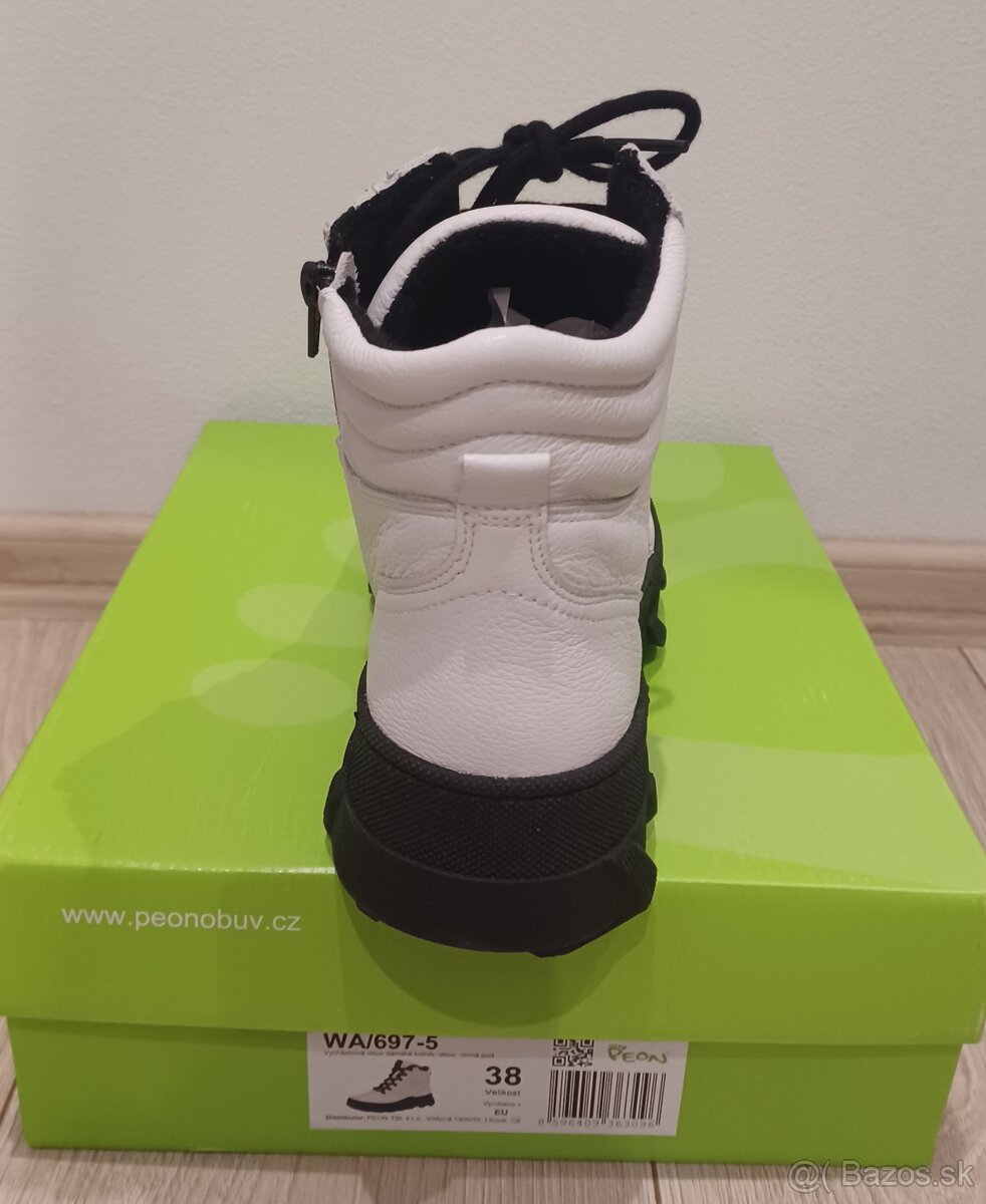 Koženné členkové čižmy - 5