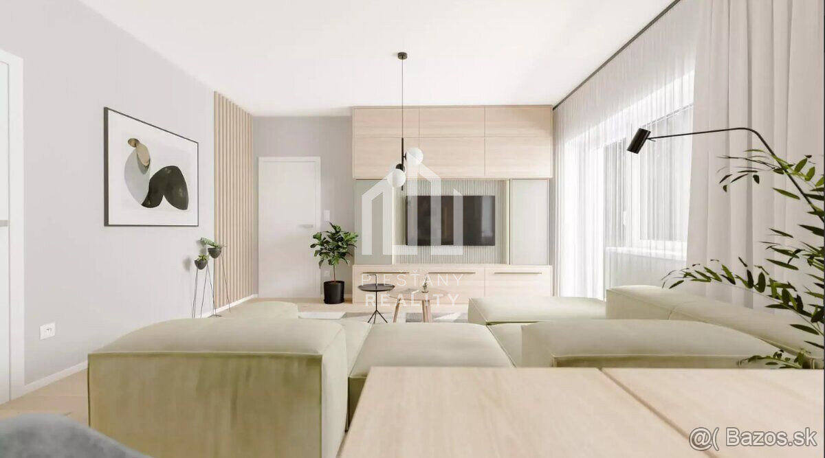 IBA U NÁS 3i byt s predzáhradkou v štandarde 140 m2, klim - 5