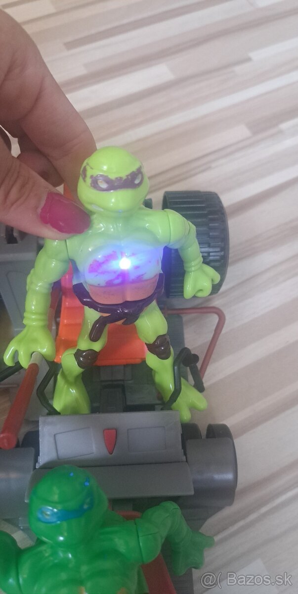NINJA korytnačky autá s postavičkami - 5