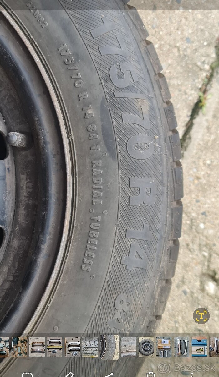 Letné pneumatiky + disky - 5