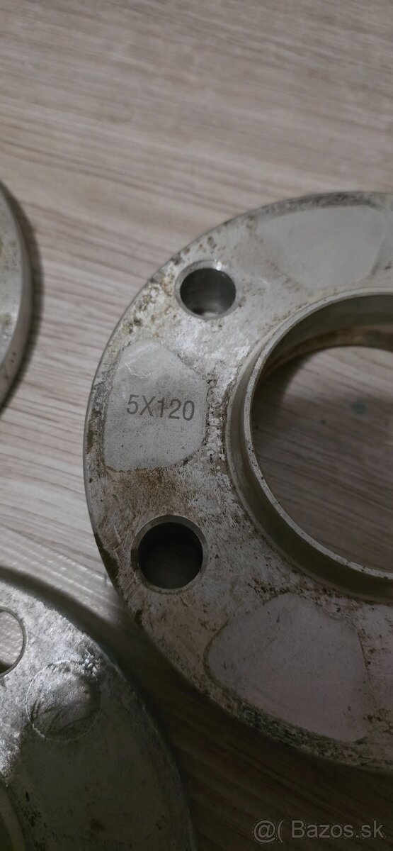 Rozsirovacie podložky 5x120 - 5