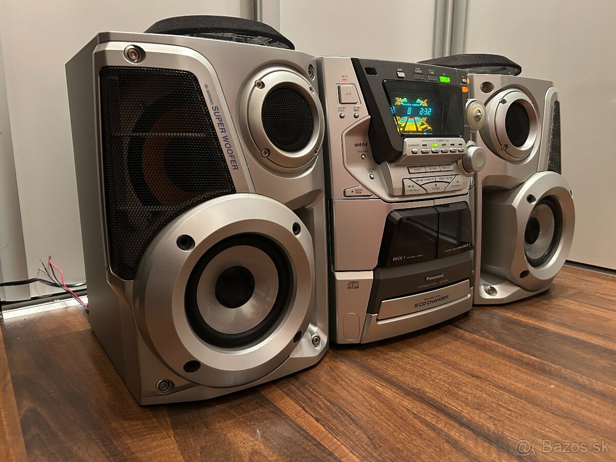 Predám hi-fi vežu PANASONIC SA-AK44 - 5