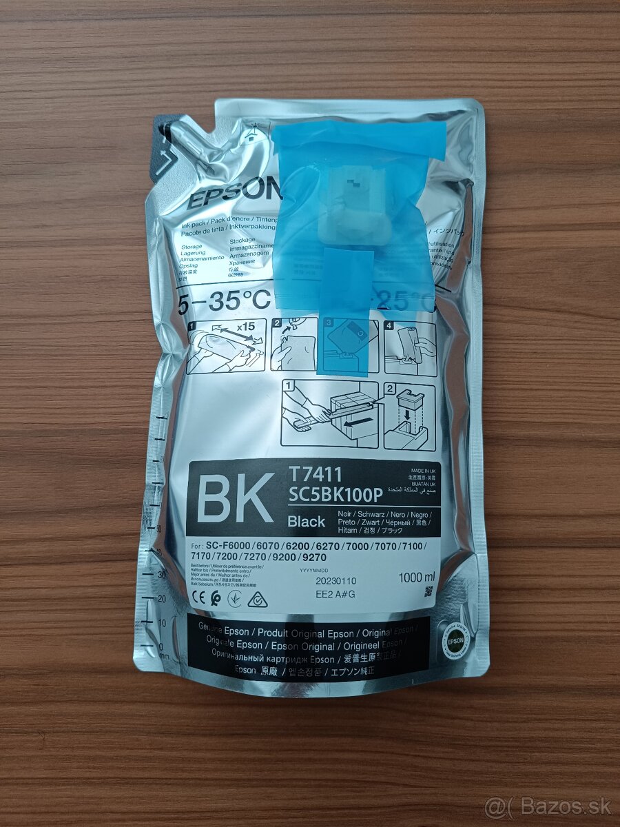 Predám farbu EPSON ULTRACHROME DS - 49 EUR/ks - 5