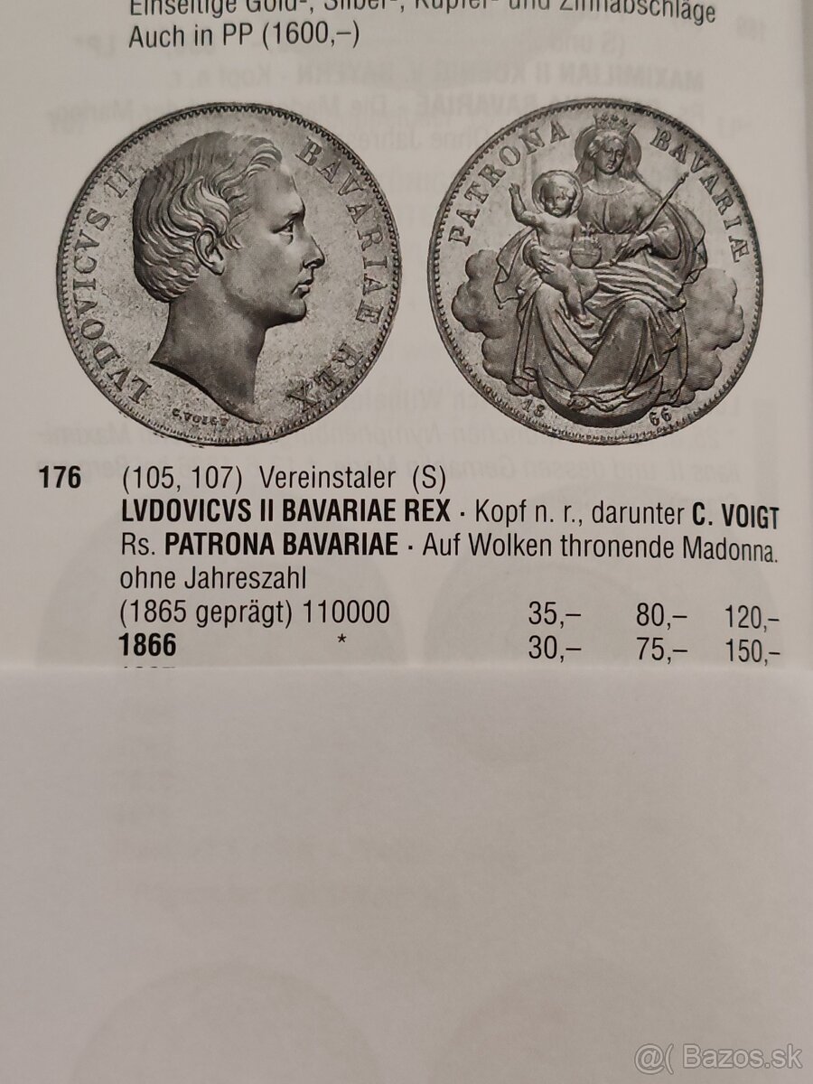 1 Toliar bez letopočtu Bayern - 5
