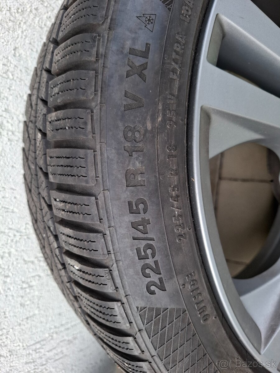 18"ELEKTRONY, ROZTEC 5x114.3,ZIMNE PNEU 225/45R18 - 5