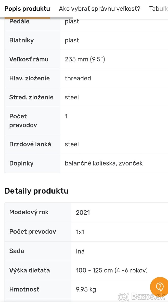 Dievčenský bicykel ALPINA STARTER - 5