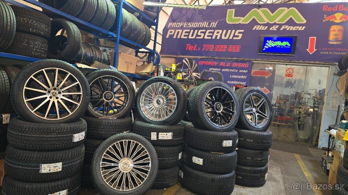 nová sada 22“ kovaných FORGED design Maybach+zimní pneu - 5