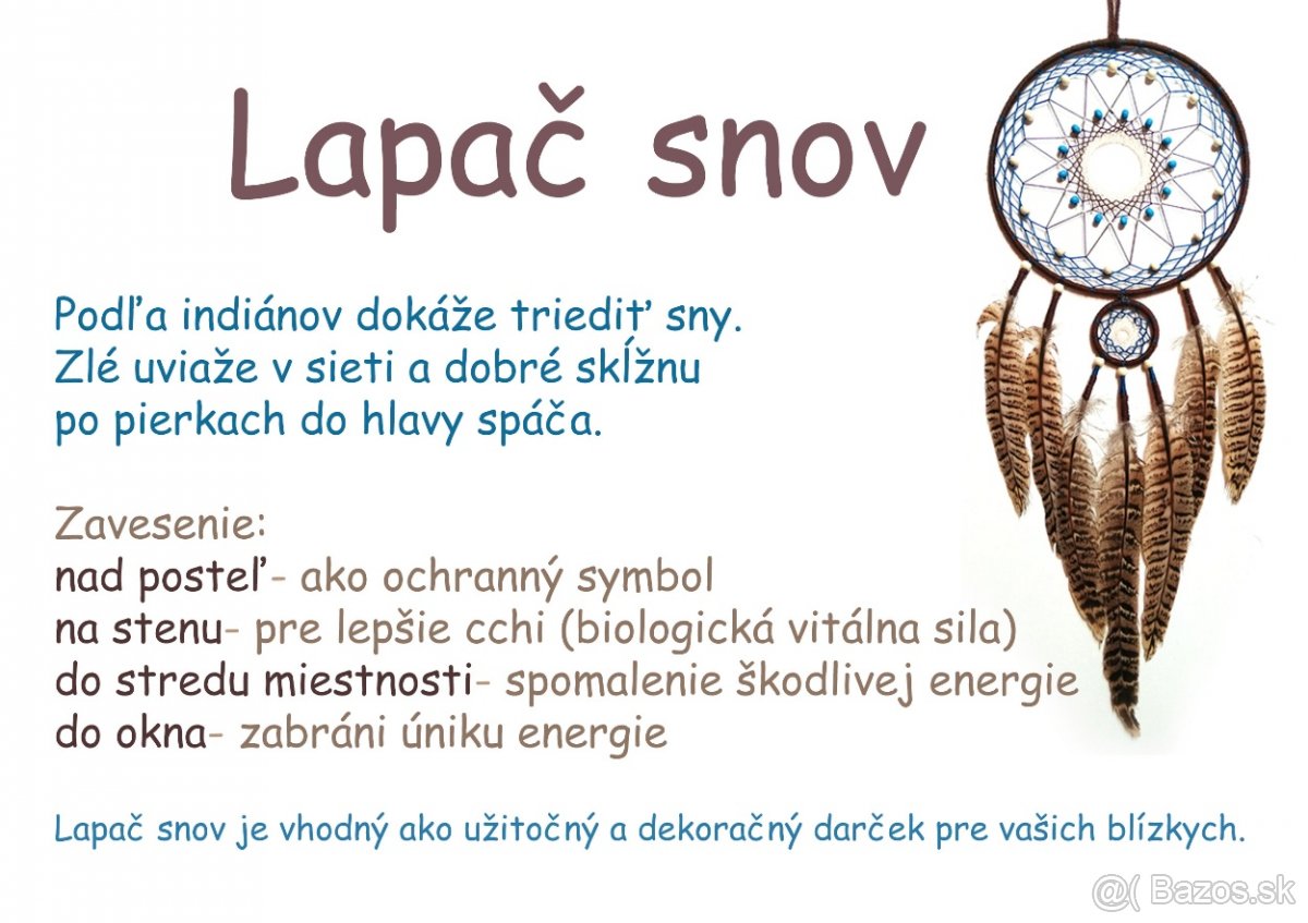 Lapač / lapače snov - 5