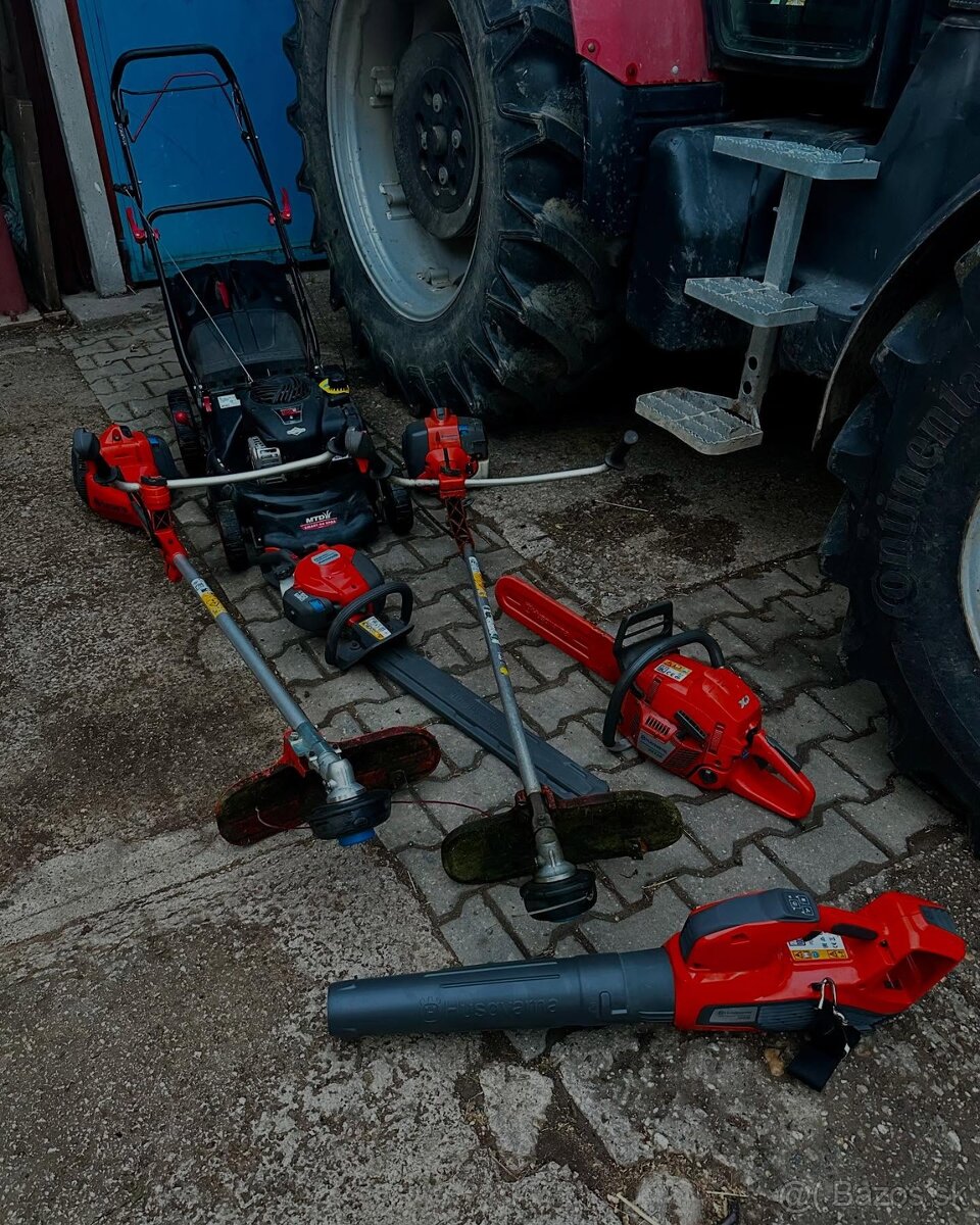 kosenie trávy,strihanie stromčekov- detail Grasscare - 5