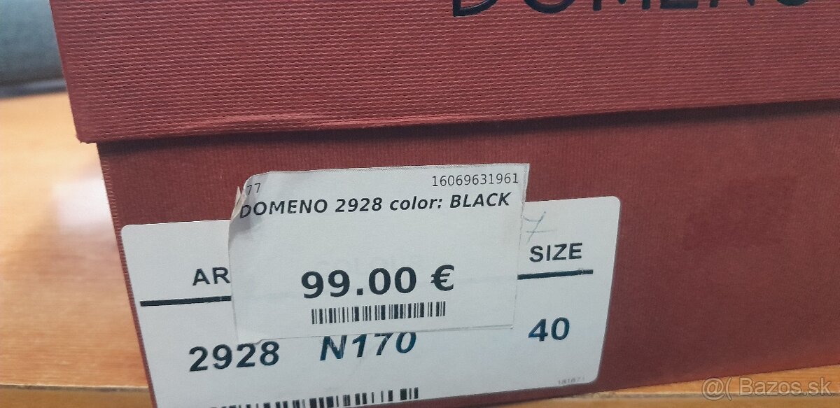 Spoločenská obuv č40 - 5