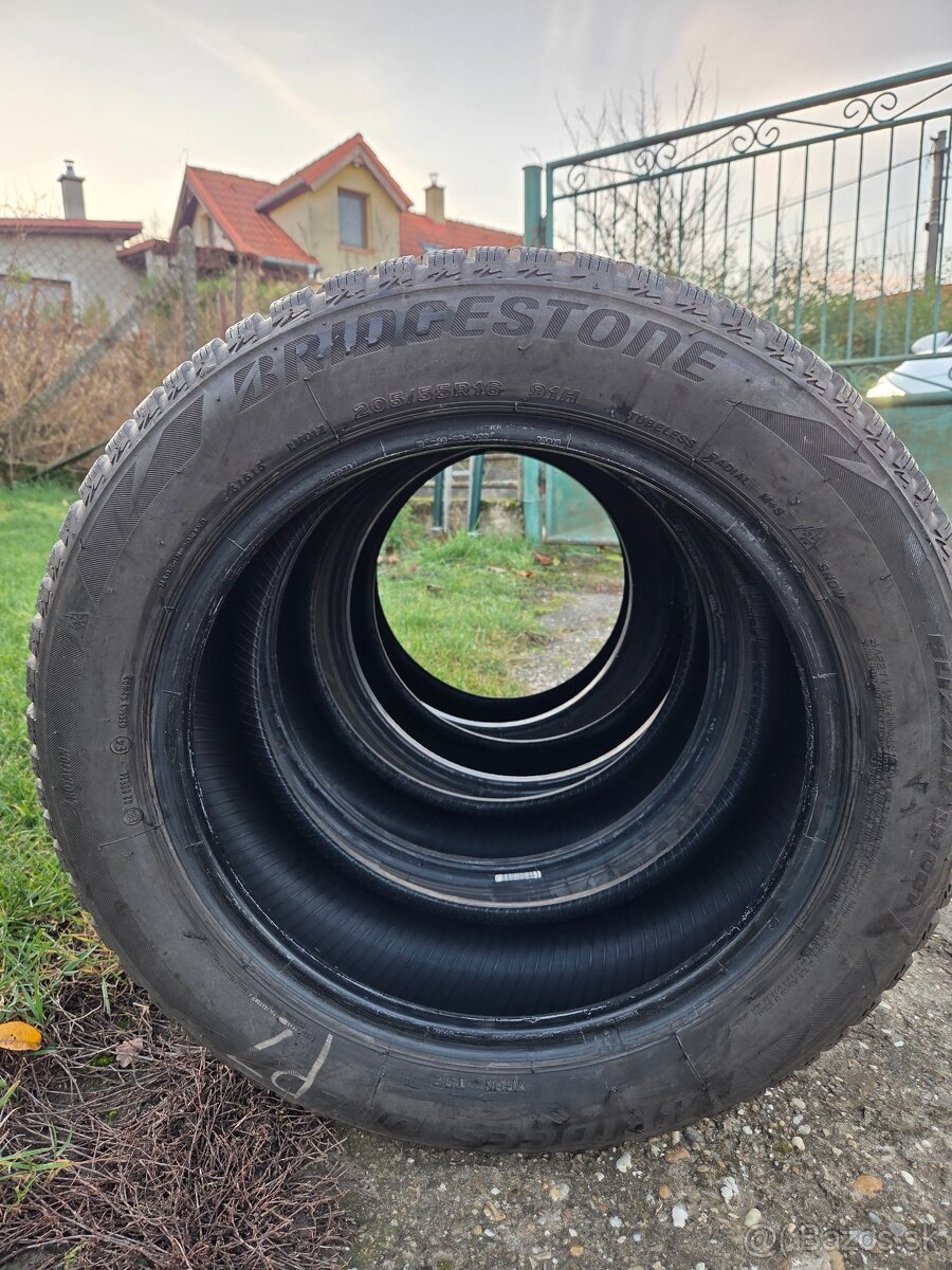 Zimne pneumatiky Bridgestone 205/55 R16 - 5