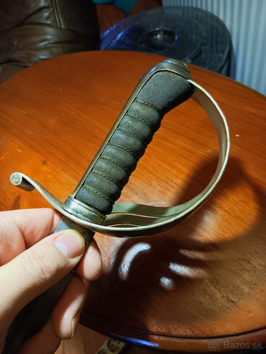 Šabla vz.24,bodak,tesak,dôstojník - 5