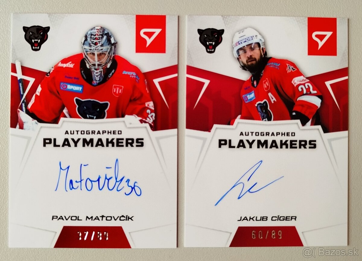 Hokejové kartičky SHL 2024/2025 - AUTOGRAPHED PLAYMAKERS /89 - 5