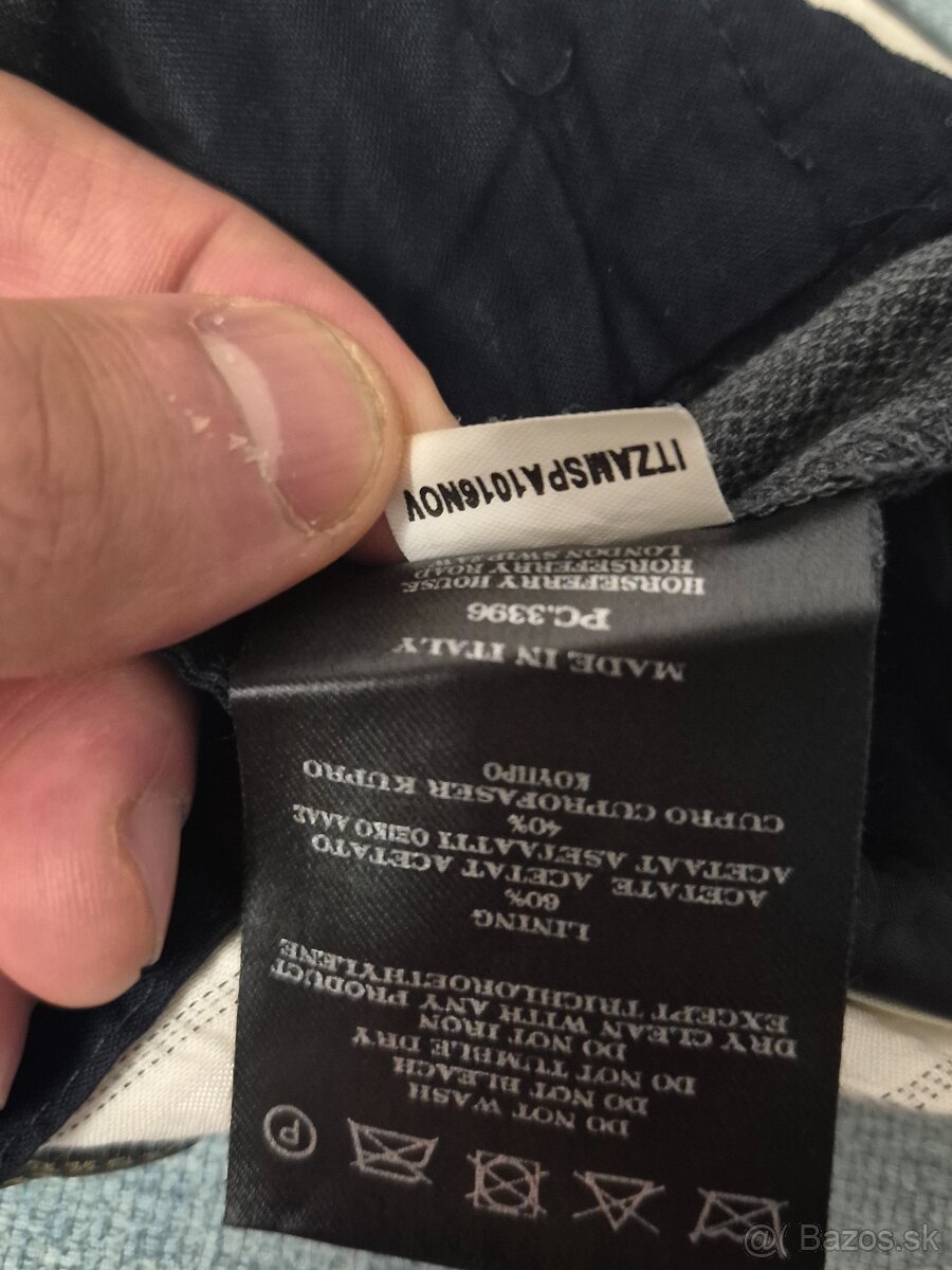 Predam Burberry nohavice Sede - 5