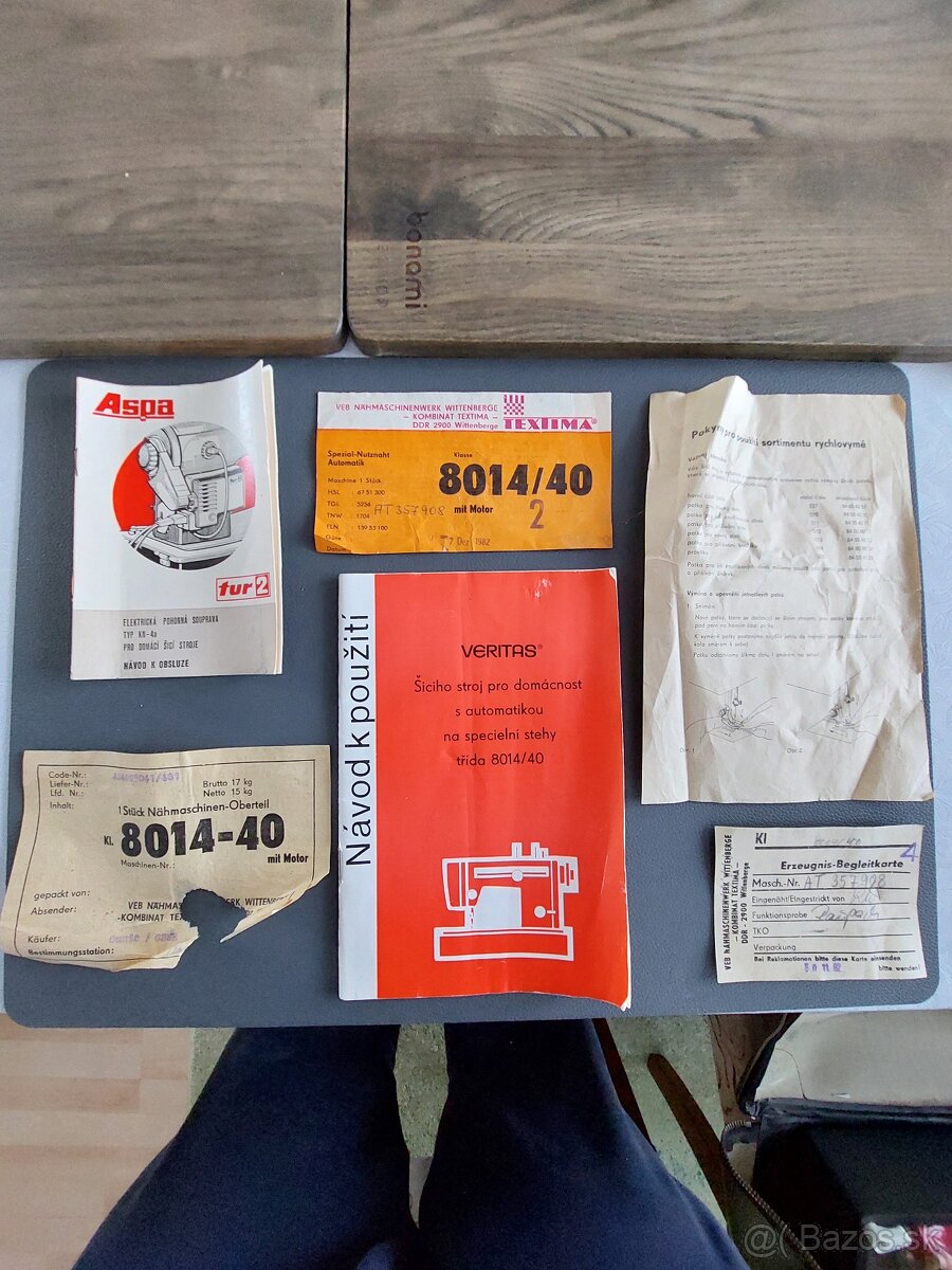 Šijací stroj VERITAS - 5