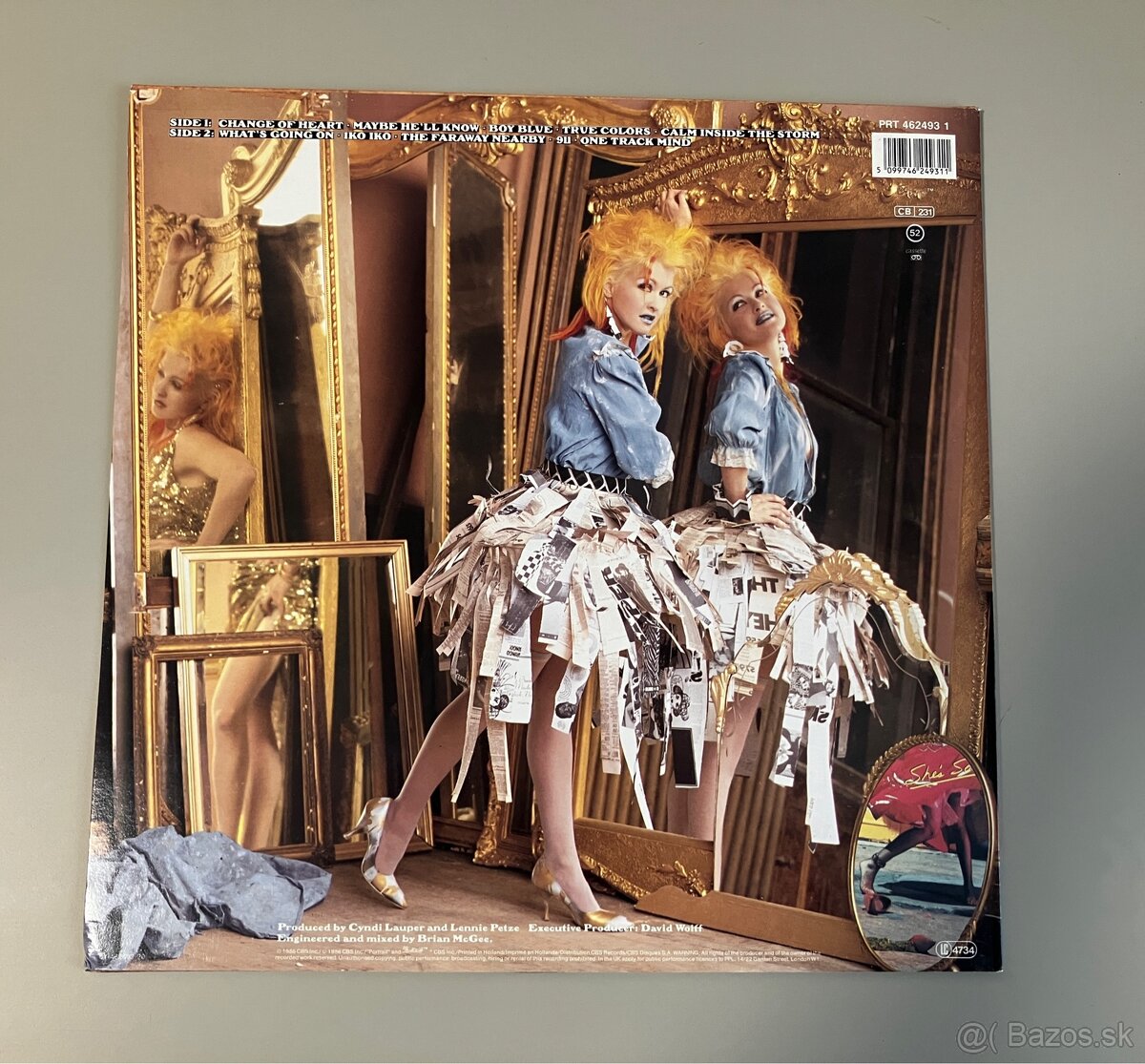 LP Cyndi Lauper - True Colors - 5