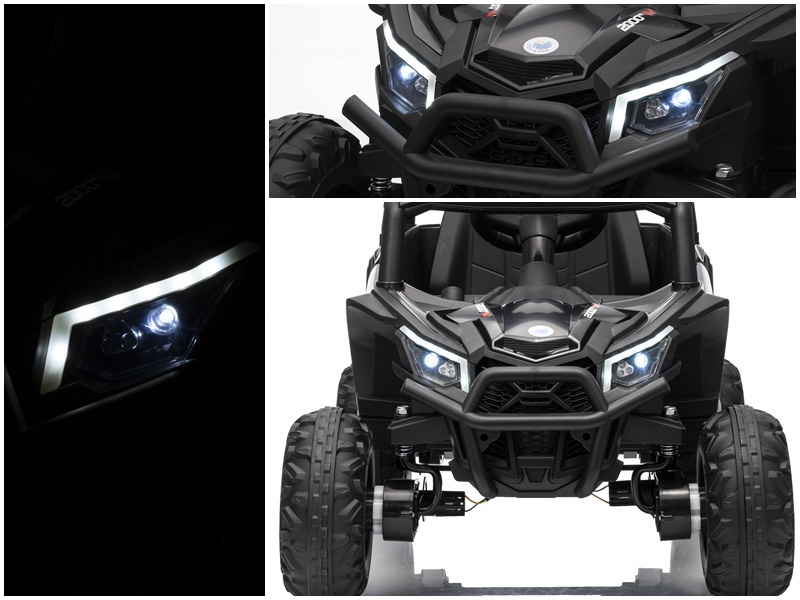 Detské elektrické auto UTV2 4x4 s dialkovým ovládaním - 5