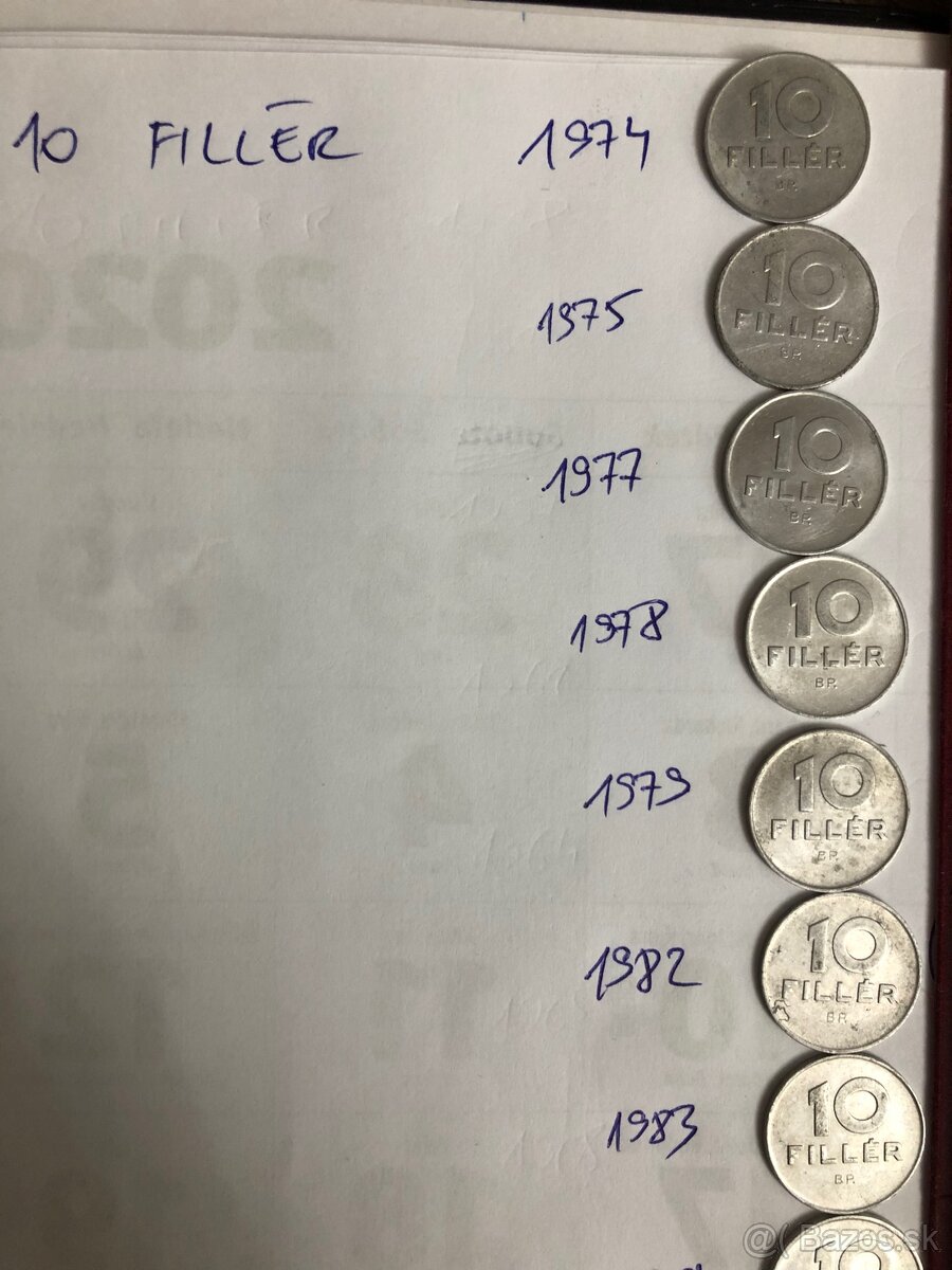 Mince (1894-1986/1,2,10 Fillér) - 5
